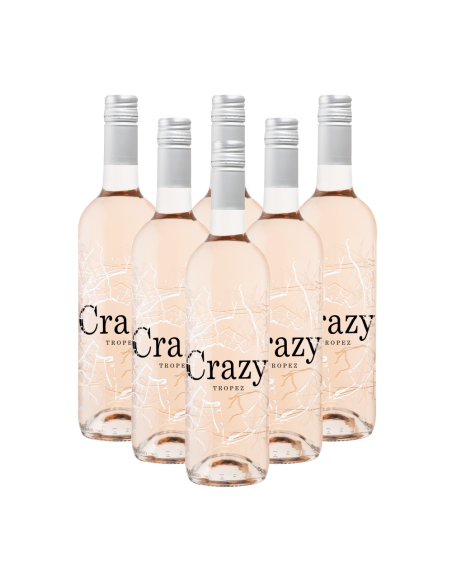 Crazy Tropez Rosé / Carton de 6
